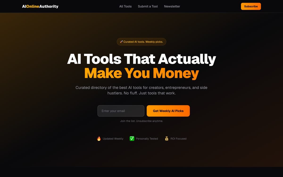 AI Online Authority — site preview
