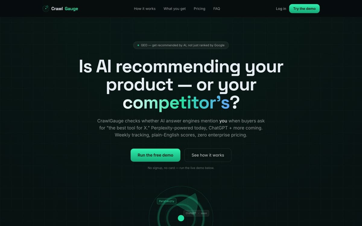 CrawlGauge — site preview