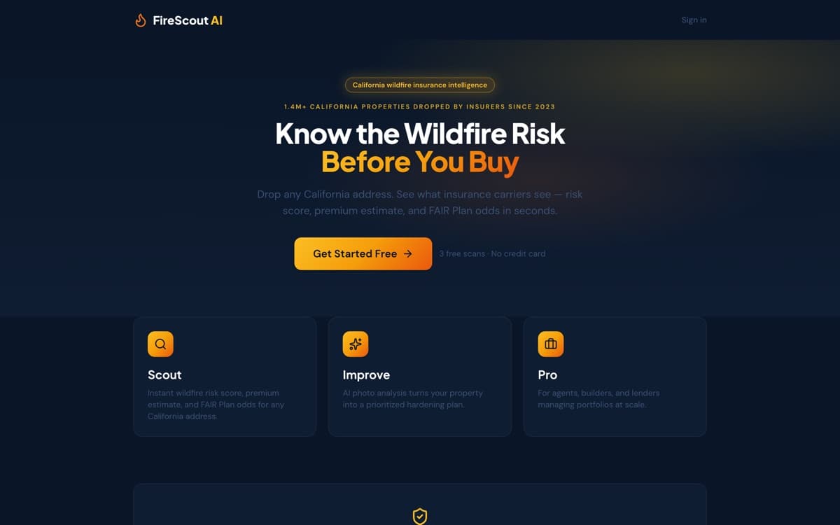 FireScout AI — site preview